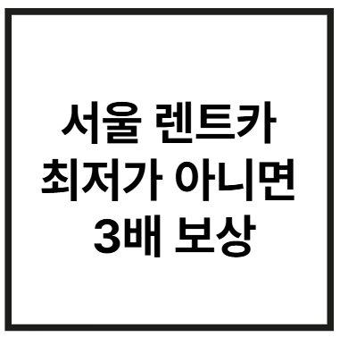 서울-렌트카