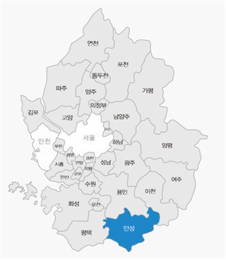 안성 렌트카 가격, 한달 렌트 정보, 추천 업체 2025 (+최저가 바로가기) 1 안성-지도